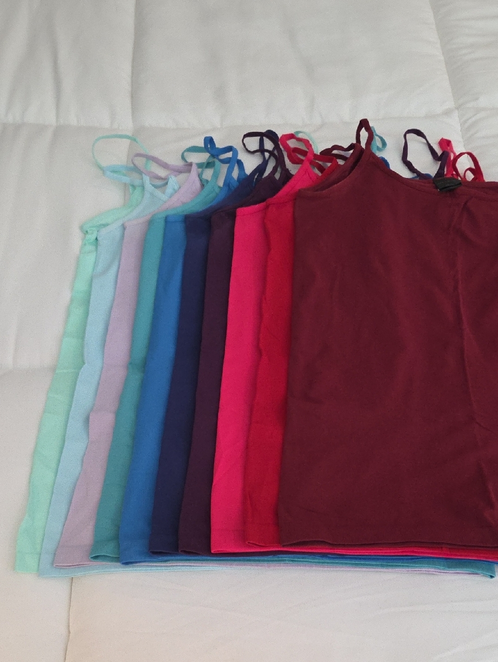 $3 Each Or 10/$20, Assorted Women's Spaghetti Strap Tank Tops - Multi Color